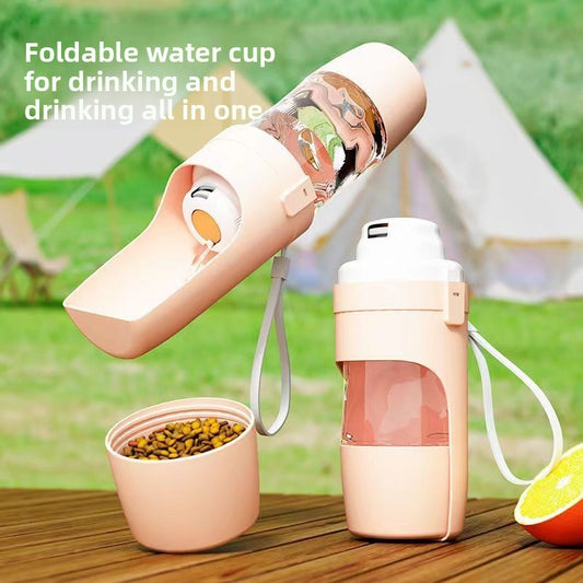 Portable water bowl for pets