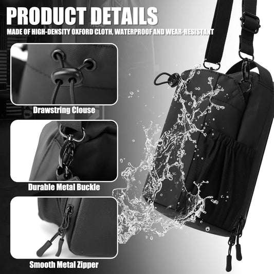 Magnetic gym bag