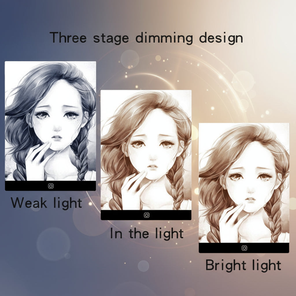 A4 Level Dimmable Led Drawing Copy Pad Board Children'S Toy Painting Educational Kids Grow Playmates Creative Gifts for Children