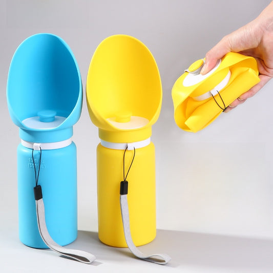 Folding pet silicone water bowl