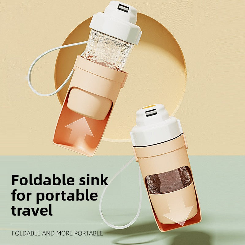 Portable water bowl for pets
