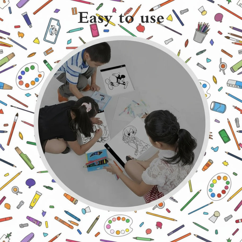 LED drawing copy pad