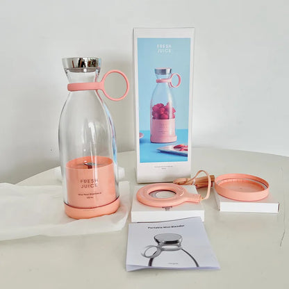 Elegant portable smoothie blender