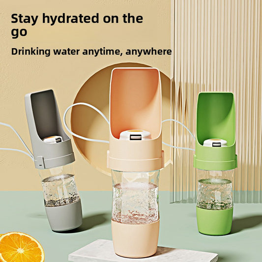 Portable water bowl for pets