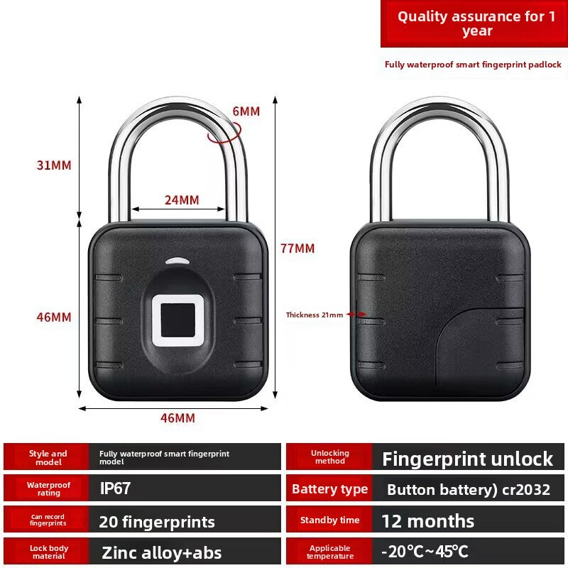 Fingerprint smart lock