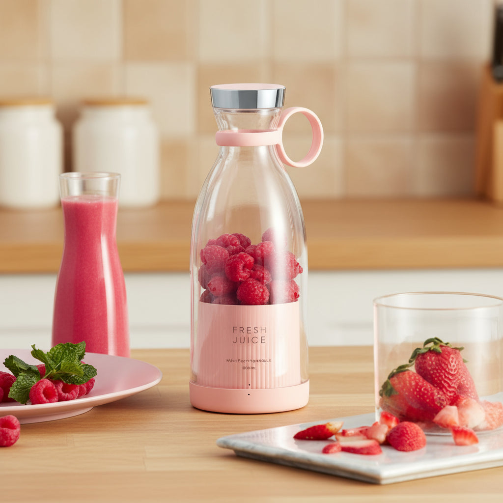 Elegant portable smoothie blender