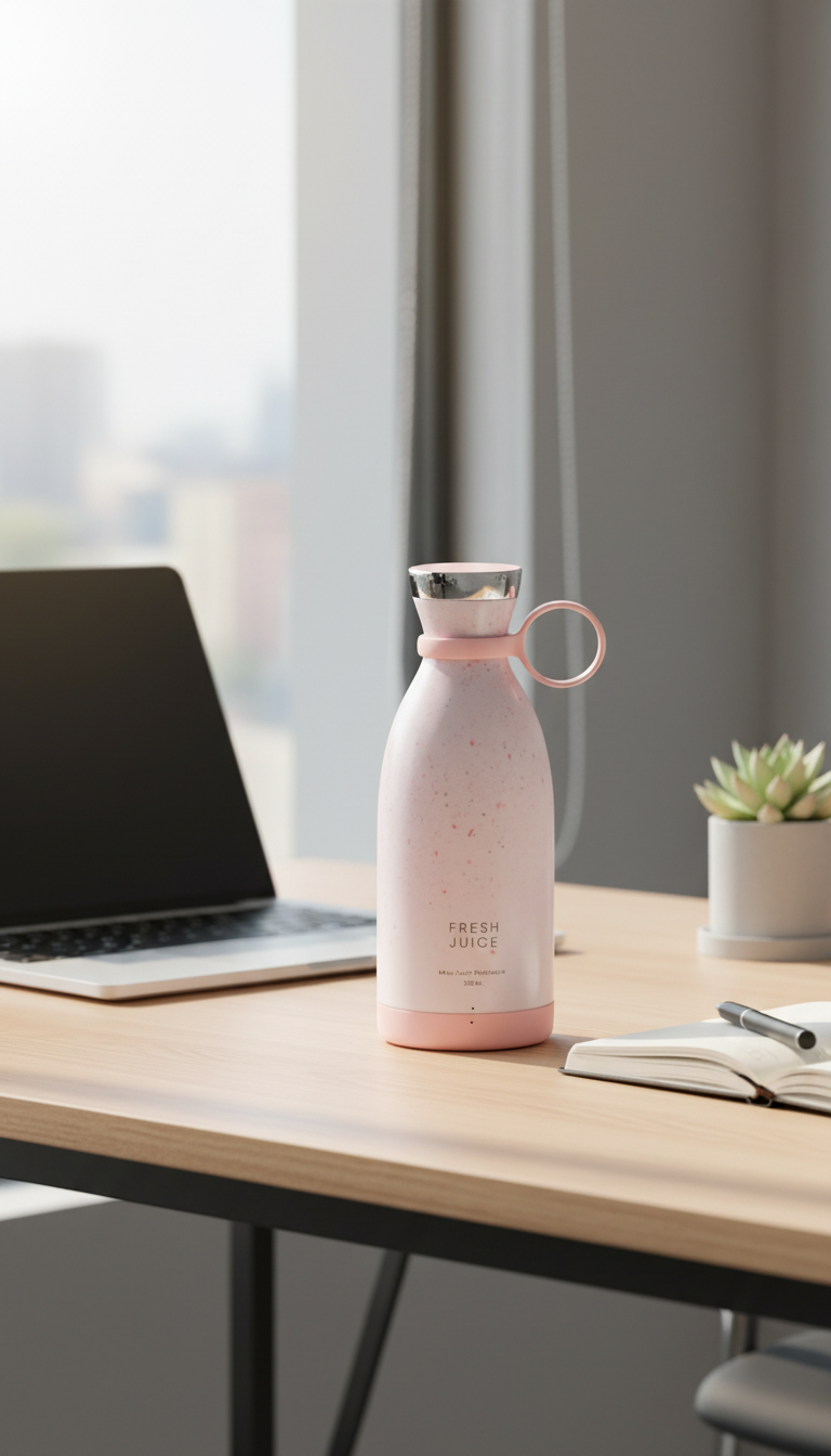 Elegant portable smoothie blender