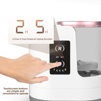 Make-up brush cleaning & drying machine
